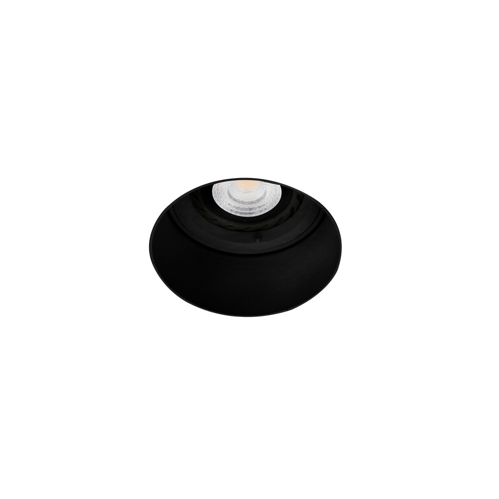 Faro, Faro Fresh Empotrable Negro Sin Marco Gu10 02100702