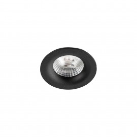 Faro Nais Empotrable Negro 7W 2700K 36° 02121002