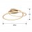 Plafon Tube Oro 138505