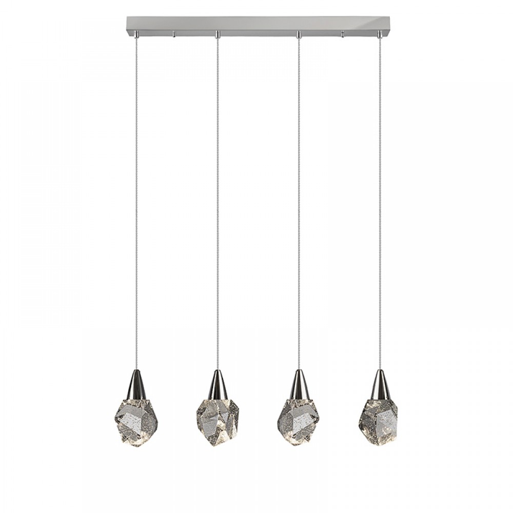 Schuller, Lampara Aquaria 4 Luces cromo 157148