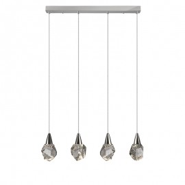 Lampara Aquaria 4 Luces cromo 157148
