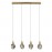 Lampara Aquaria 4 Luces oro mate 157155