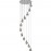 Lampara Aquaria 12 Luces cromo 157308