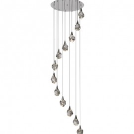 Lampara Aquaria 12 Luces cromo 157308