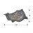 Plafon Led Saten Cromo 5L Cristales Facetados G9 6W 160674