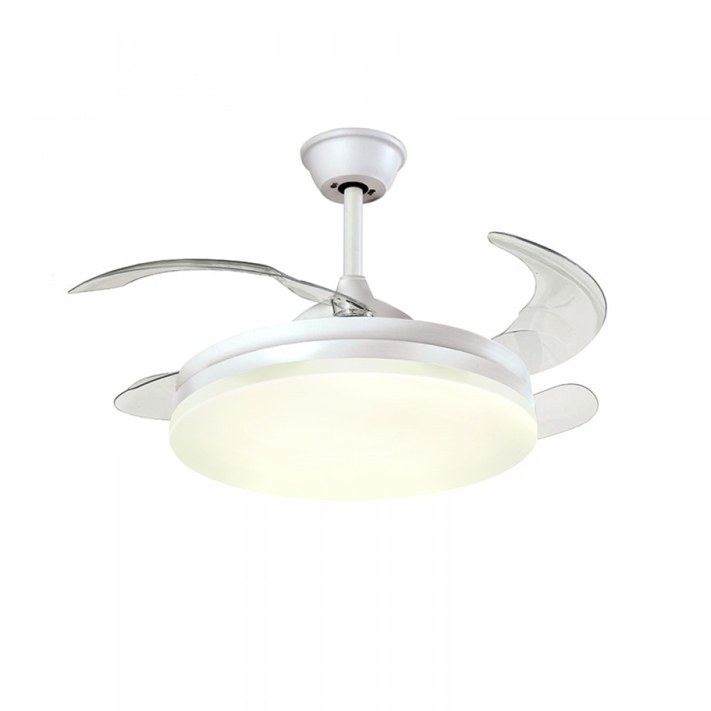 Schuller, Ventilador Vento DC Blanco 50Ø Dimable 168304D