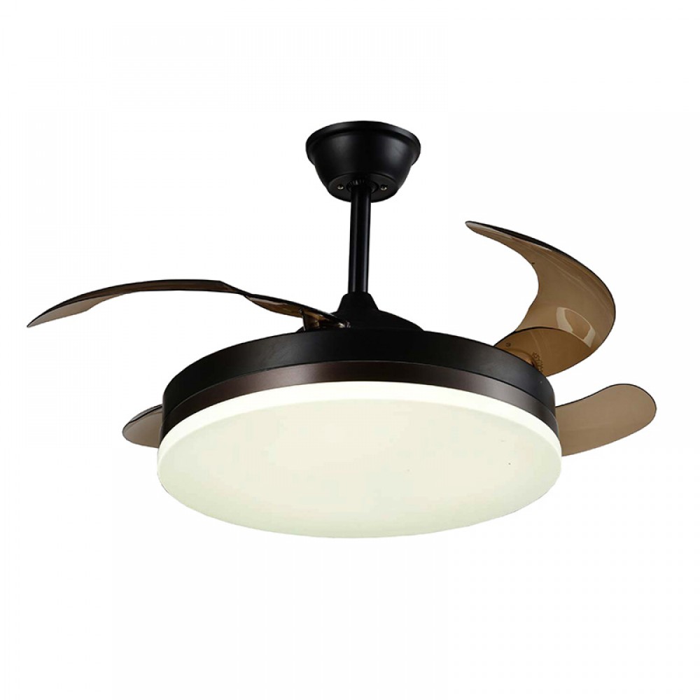 Schuller, Ventilador Vento DC Negro 50Ø Dimable 168328D