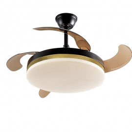 Ventilador Vento DC Negro-Oro 50Ø Dimable 168360