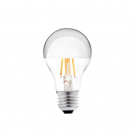 Faro A60 Espejo Plata E27 Led 4w 2700k Dimable