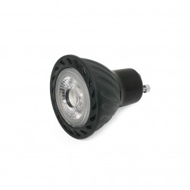 Faro Gu10 Led 8W 2700K 60° Dimable Negra 17331