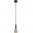 Lampara 1L Sincro Negro-Oro 175265
