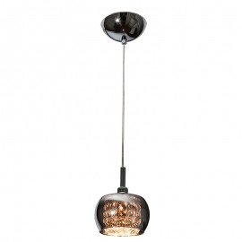 Lampara Led Arian Acero Brillo Cristal 1L 193273