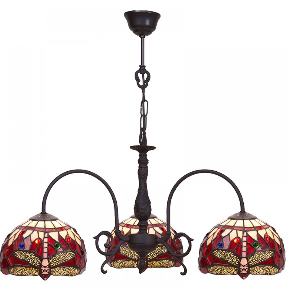 Tiffan y Luz, Tiffany Belle Rouge - Lampara Tiffany Serie Belle Rouge 199200