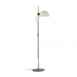 Faro Dominica Pie De Salon Pantalla Beige 1xe27