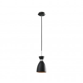 Faro Retro Colgante Negro-Cobre 1Xe14 20W 20050