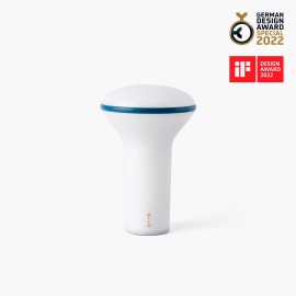 Faro Buddy Lampara Portatil Blanca Y Azul Oscuro 3w