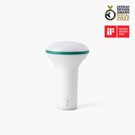 Faro Buddy Lampara Portatil Blanca Y Verde Oscuro 3w