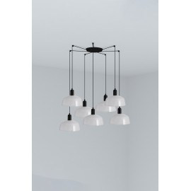 Faro Tatawin Colgante Pantalla M  Blanca 1xe27 7l