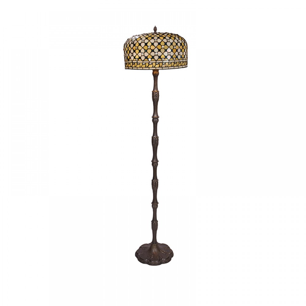 Tiffan y Luz, Tiffany Queen - Lampara De Pie Tiffany Serie Queen 213010
