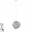 Lampara 1L Ø27 Petra Cromo E27 213111