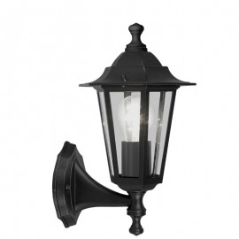 Eglo Aplique Exterior Negro Laterna 4 22468