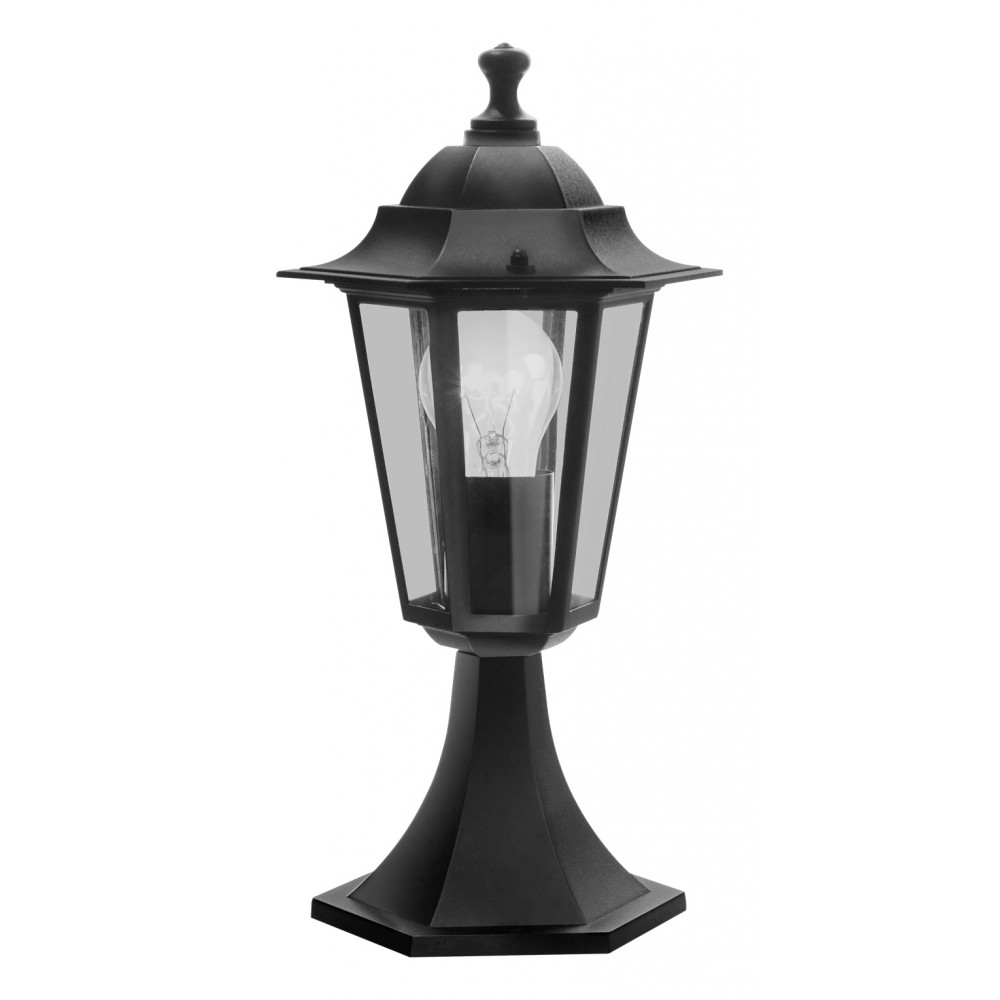 Eglo, Eglo Baliza Exterior Negro Laterna 4 22472