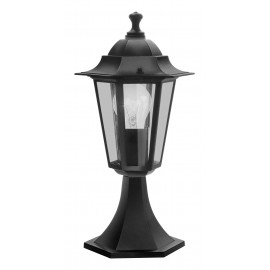 Eglo Baliza Exterior Negro Laterna 4 22472
