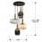 Lampara Norma 4 Luces Negro-Laton 225168