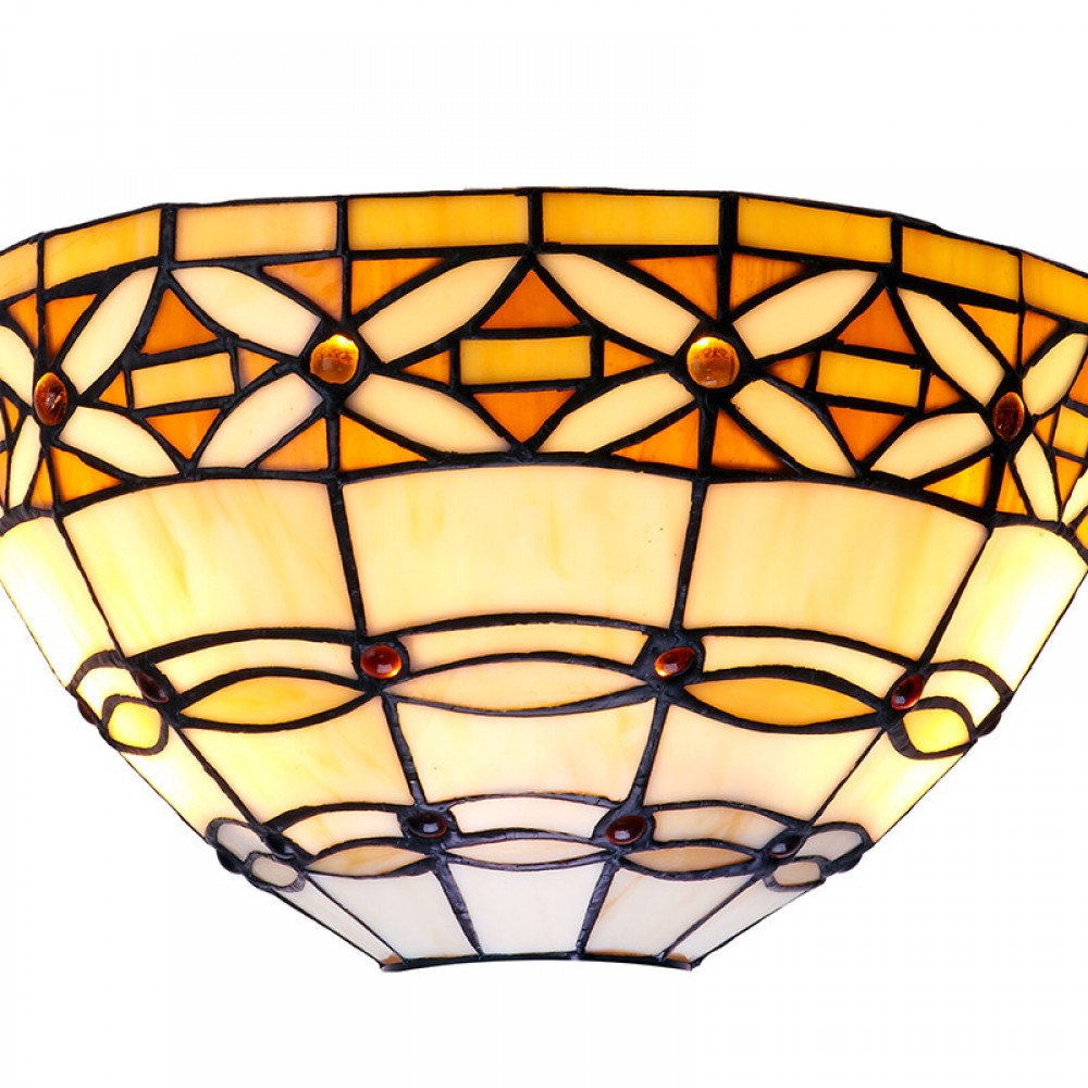 Tiffan y Luz, Tiffany Marfil - Aplique Tiffany Serie Marfil 225900
