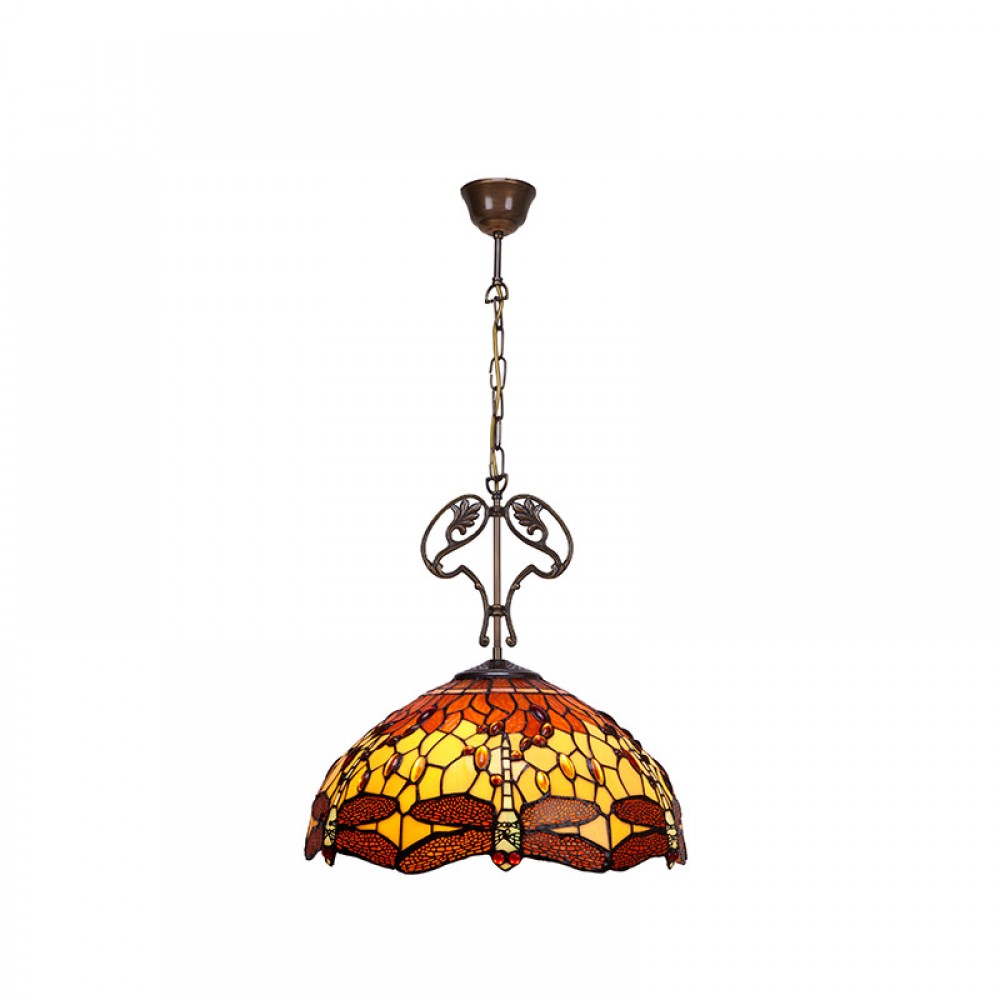 Tiffan y Luz, Tiffany Belle Amber - Colgante Tiffany Serie Belle Amber 232166