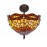 Tiffany Belle Amber - Plafon Tiffany Serie Belle Amber 232544