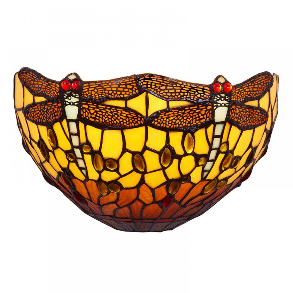 Tiffan y Luz, Tiffany Belle Amber - Aplique Tiffany Serie Belle Amber 232900
