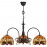 Tiffany Belle Amber - Lampara Tiffany Serie Belle Amber 233000