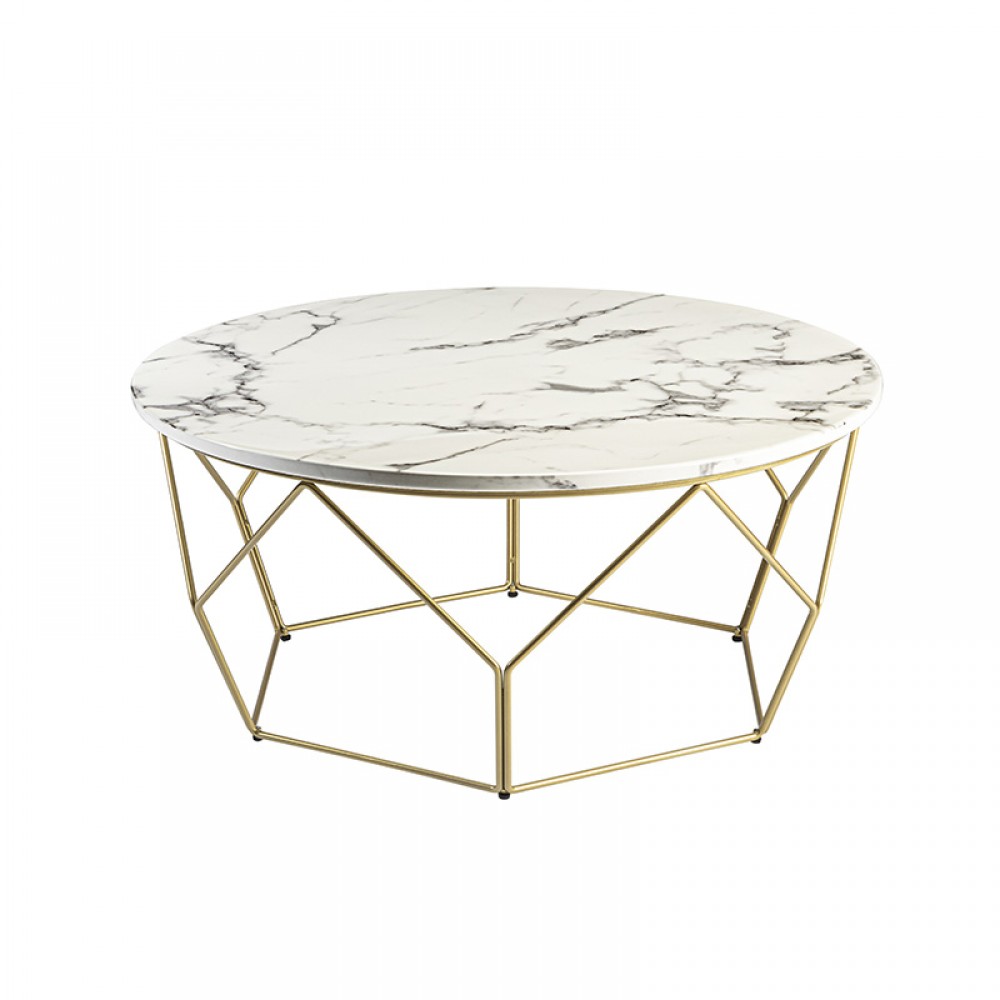 Schuller, Mesa Cent Liza Oro-Simil Marmol 234917