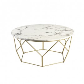 Schuller, Mesa Cent Liza Oro-Simil Marmol 234917
