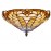 Tiffany Dali - Plafon Tiffany Serie Dali 238200