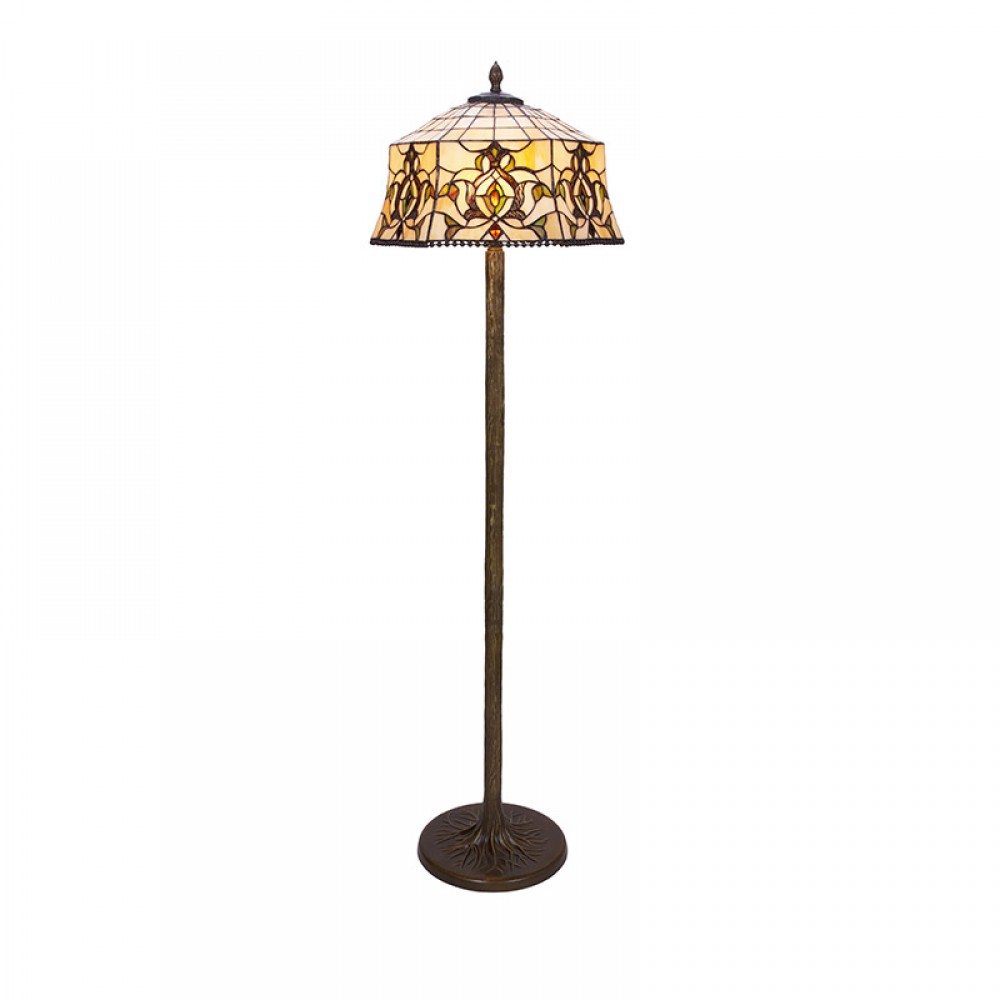 Tiffan y Luz, Tiffany Hexa - Lampara De Pie Tiffany Serie Hexa 242000S