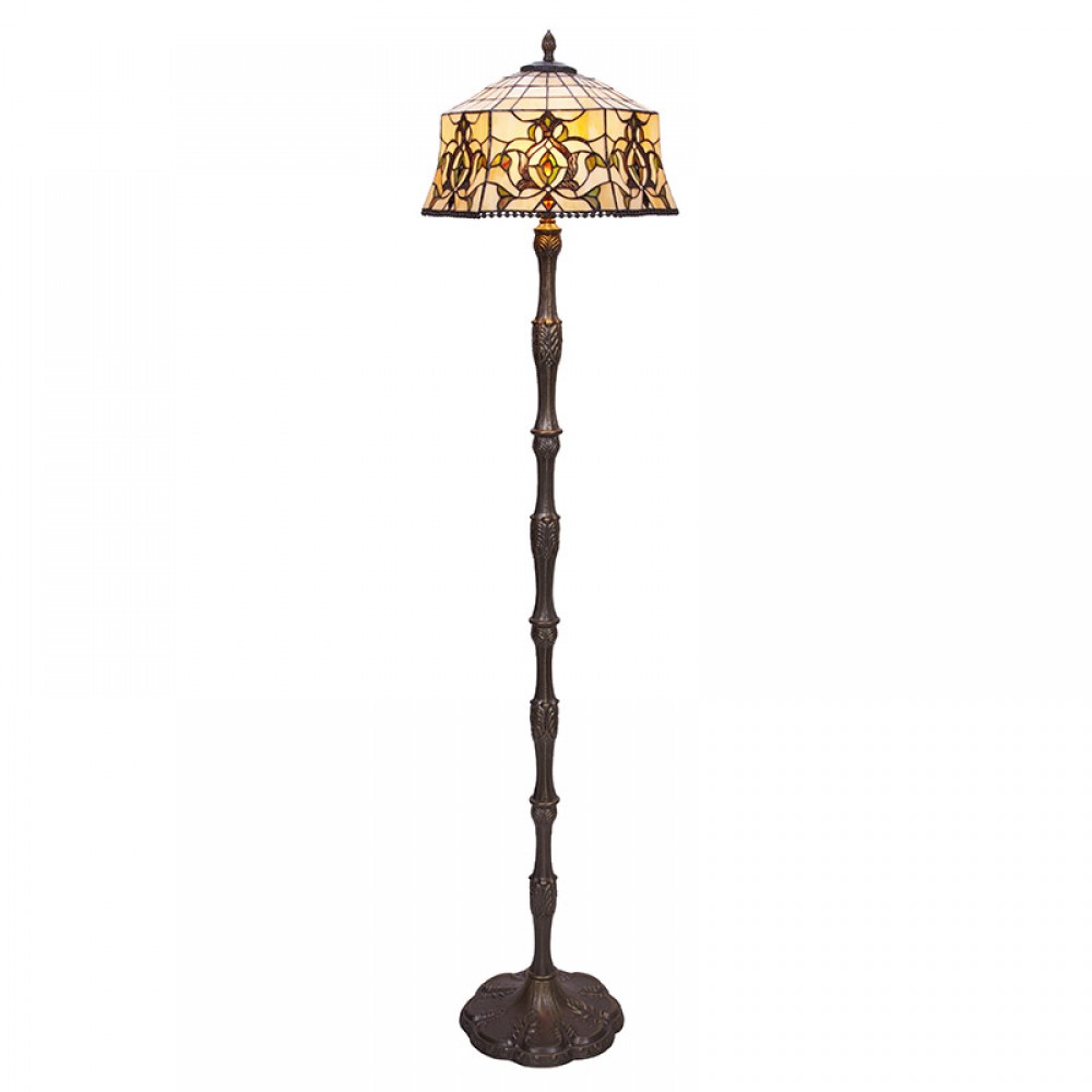 Tiffan y Luz, Tiffany Hexa - Lampara De Pie Tiffany Serie Hexa 242010