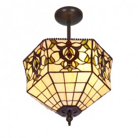 Tiffany Hexa - Plafon Tiffany Serie Hexa 242544