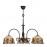 Tiffany Hexa - Lampara Tiffany Serie Hexa 242900