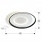 Plafon limbos blanco-negro 245142