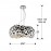 Lampara Led Narisa Cromo 5 G9 6W 266284