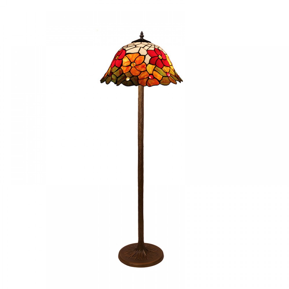 Tiffan y Luz, Tiffany Bell - Lampara De Pie Tiffany Serie Bell 282000S