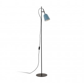 Faro, Faro Studio Pie De Salón Pantalla Azul 1xe14
