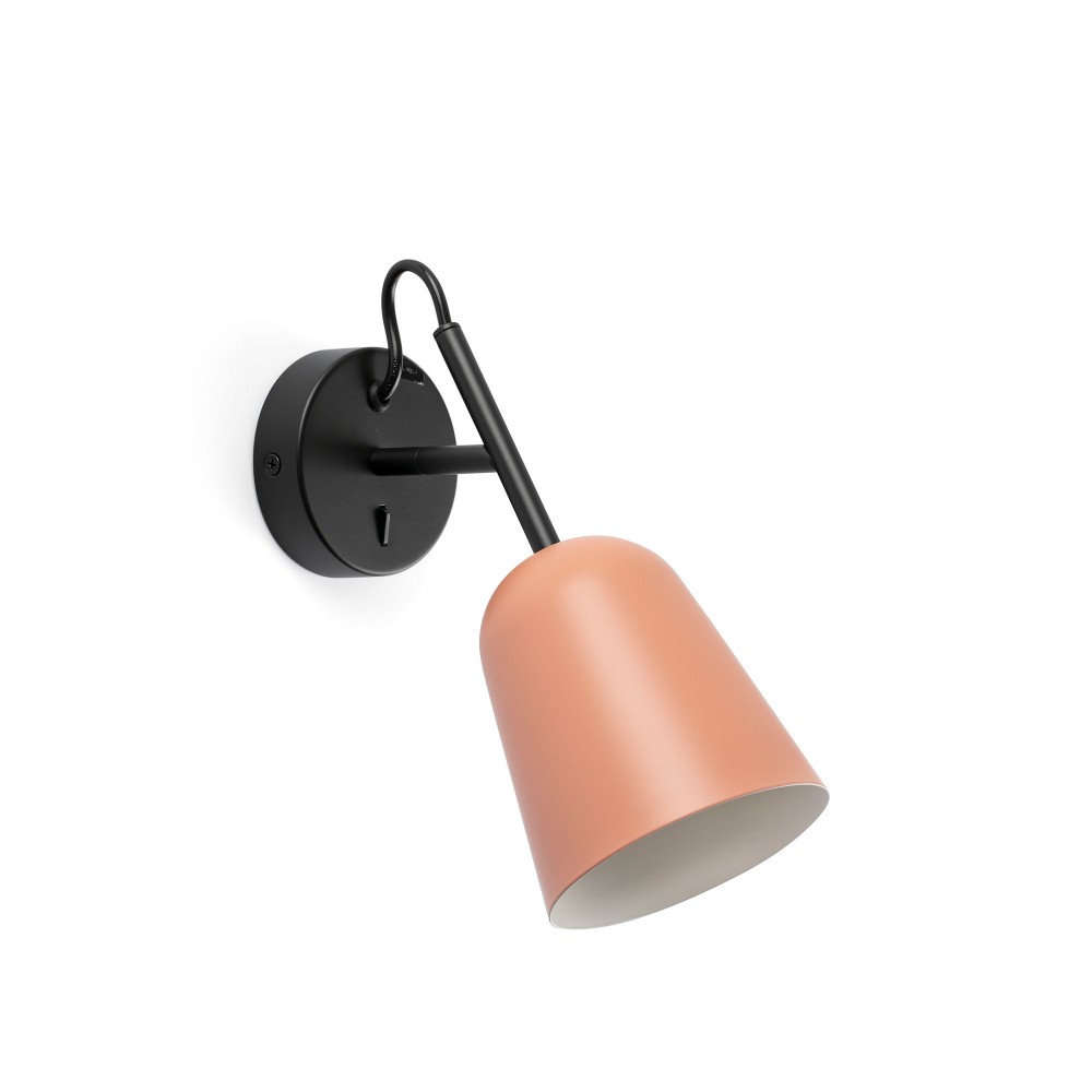 Faro, Faro Studio Aplique Pantalla Rosa 1xe14