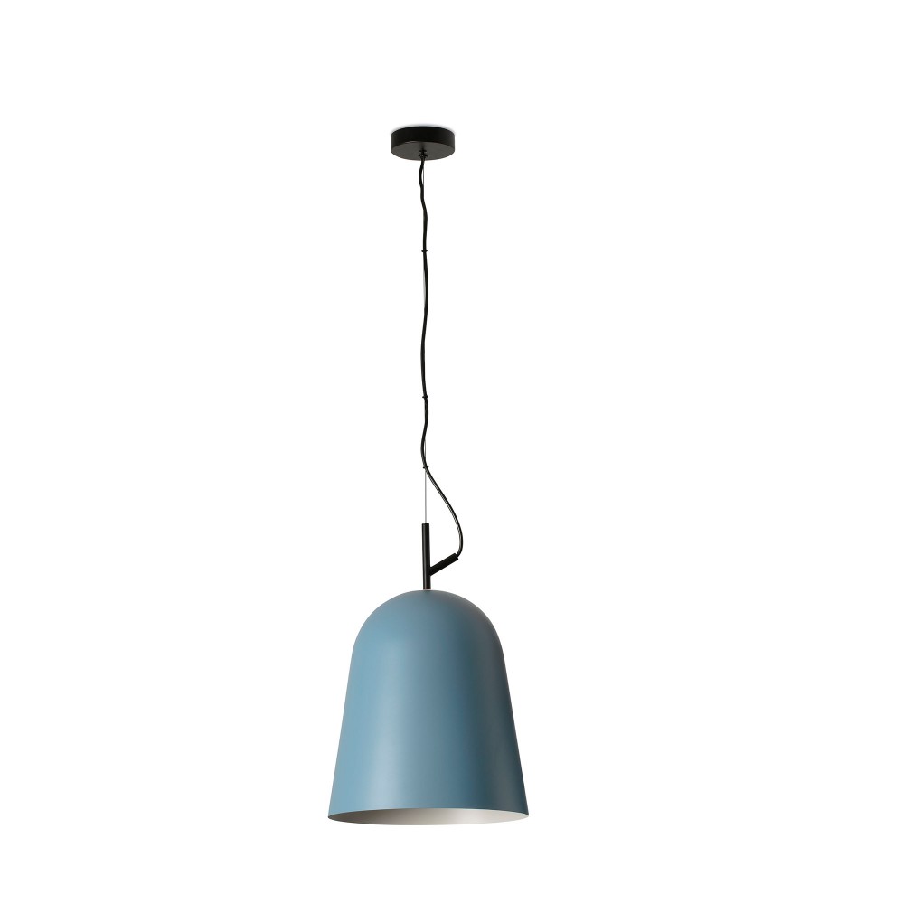 Faro, Faro Studio Colgante L  Azul  1xe27