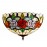 Tiffany Rosy - Plafon Tiffany Serie Rosy 283200
