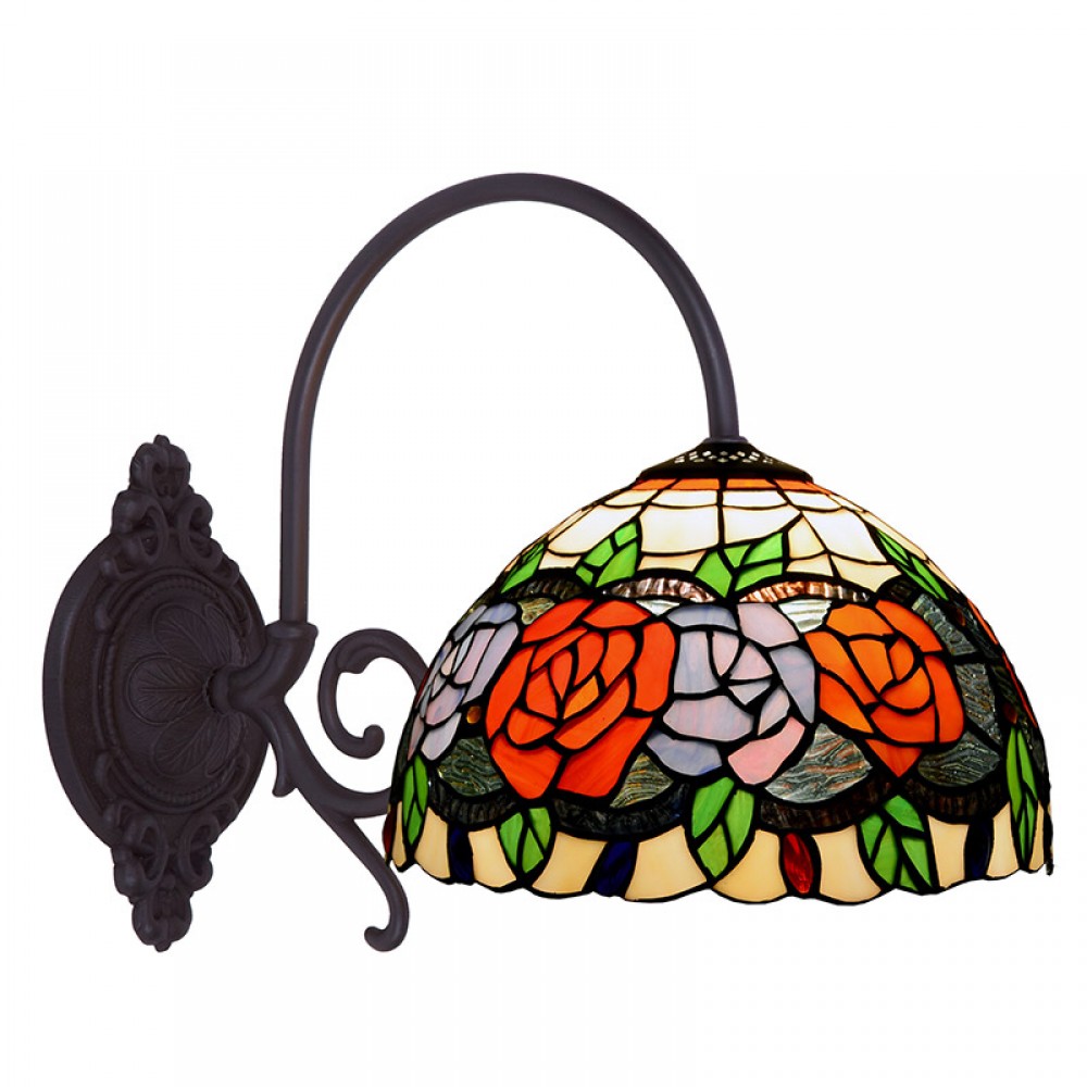 Tiffan y Luz, Tiffany Rosy - Aplique Tiffany Serie Rosy 2837A1