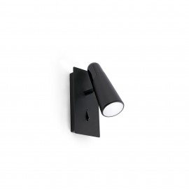 Faro Lao Aplique Negro Led 4,5W 3000K 29039