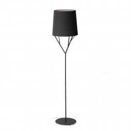 Faro Tree Pie De Salon 1L E27 60W Negro 29868
